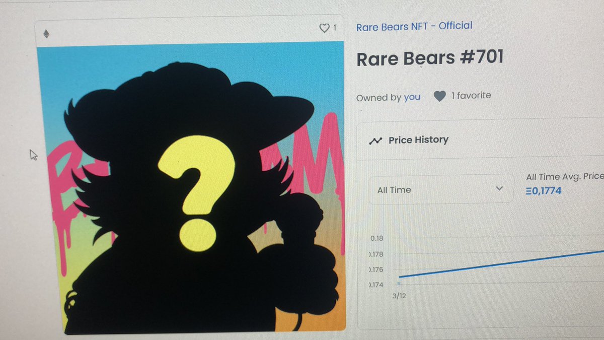BrununsNFT's tweet photo. @BearsRare lets go ❤️‍🔥❤️‍🔥🚀 #rarebears #nft #holdnft https://t.co/pYjz3WMMny