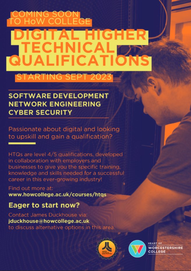 BizInnovateMag's tweet photo. Digital higher technical qualifications are coming soon to @HOW_College - Starting September 2023.
Check it out on p34 - Business &amp; Innovation Magazine - Issue 24 📖
Find the latest issue online here, completely free!
https://t.co/VEuMCJKzyp https://t.co/fwYYGCCdFg