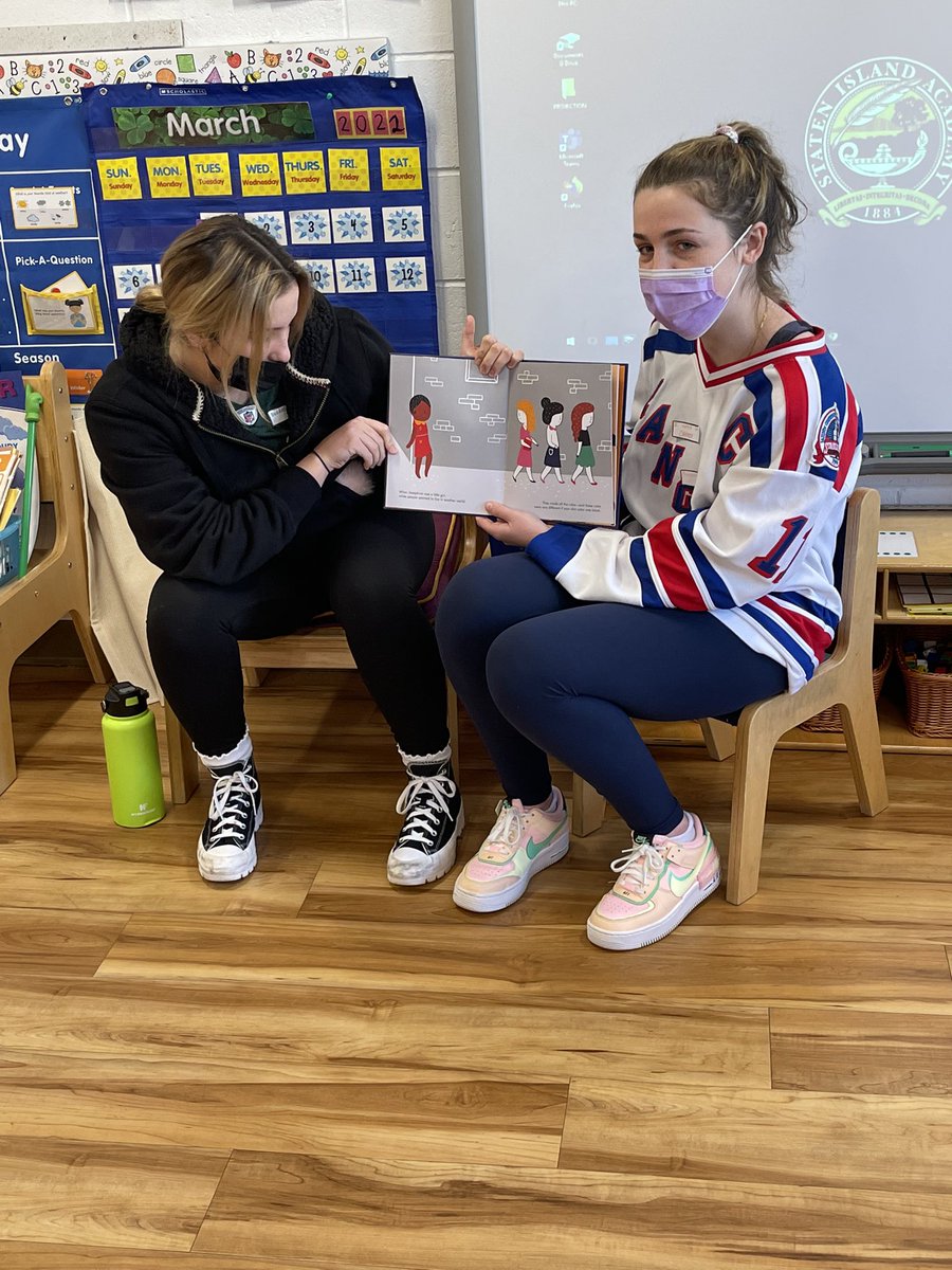 So great having our Upper School friends read to us today!