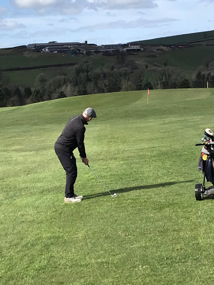welsh33wizard's tweet photo. First round for a while at DC. Lovely weather, good fun & played some tidy golf #Iwon #hamroll https://t.co/UDSDpx6t21