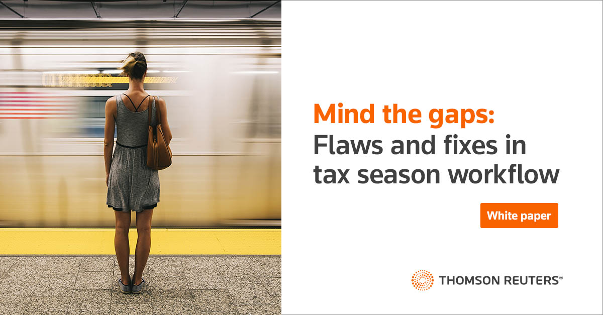 TRTaxAccounting's tweet photo. White paper - Mind the gap: Identifying gaps in your software this tax season: https://t.co/y7DpMvYGhf https://t.co/mK5qDQQwhD