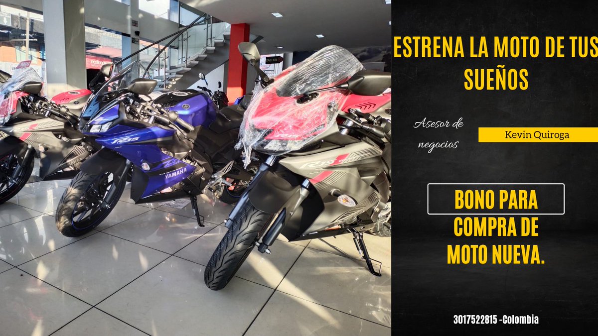 KevinQui35's tweet photo. Llegó la hora de estrenar motocicleta. #Bogota #MOTOMAMI #motociclista #ColombiaDecide #Colombia #CrisLu11M https://t.co/EfUxw6BM6E