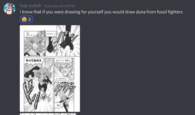 will pay anyone 100 dollars to draw duna from fossil fighters so my little sister will leave me tf alone 😭 