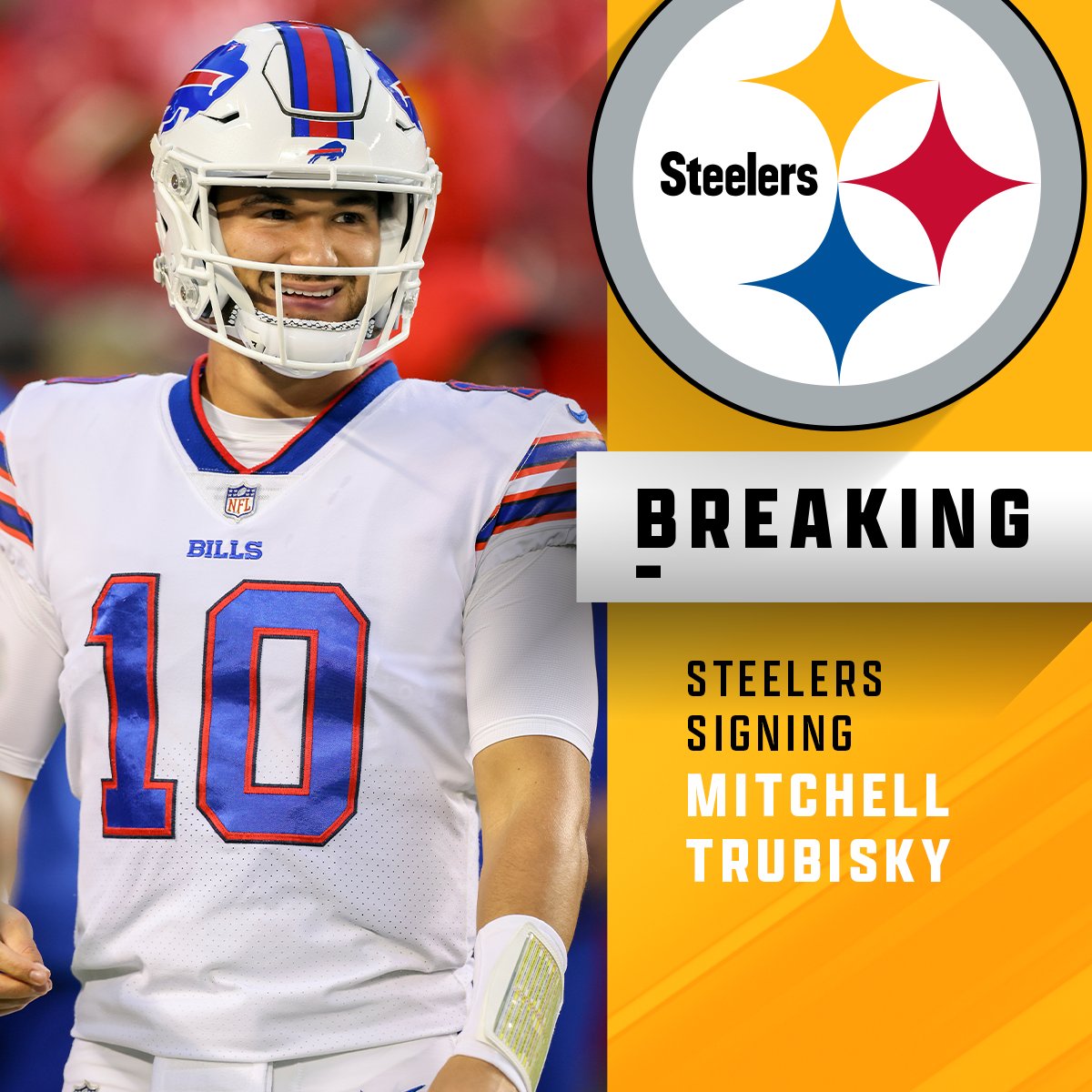 Ashley Zilka on Twitter: RT @NFL: Steelers, QB Mitchell Trubisky agree to  two-year deal. (via @MikeGarafolo)  / Twitter