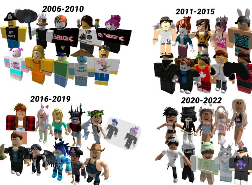 Lonnie on X: What year is your favorite Roblox logo?