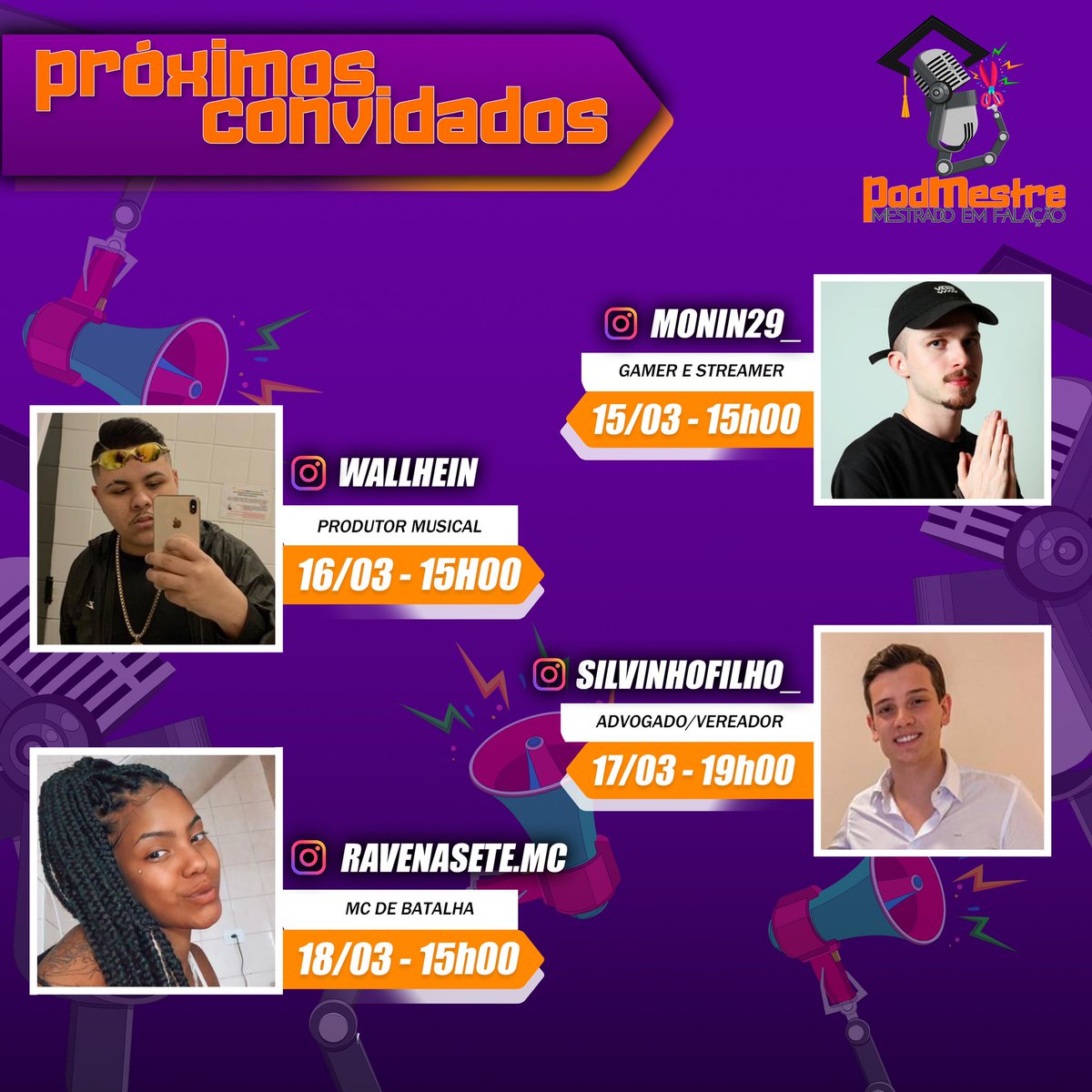 podmestre's tweet photo. Bora pra mais uma semana 😎 https://t.co/0pvBYUOgMs