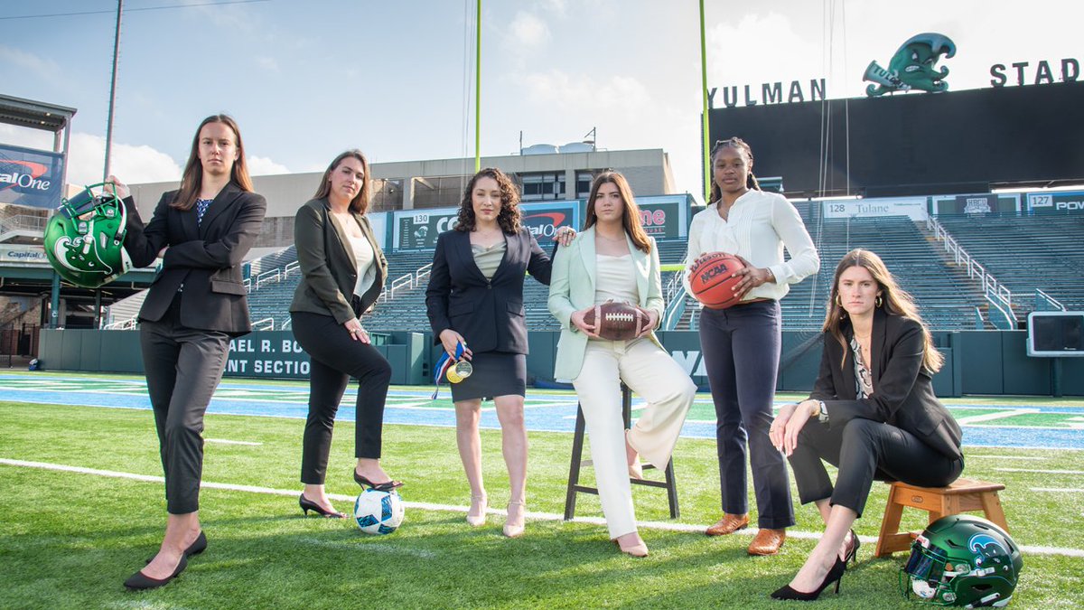 TulaneLaw's tweet photo. These are the trailblazers organizing the 2022 Tulane Women in Sports Law Symposium (March 18-19), an event that's been connecting powerful women in the sports law industry to hopefuls at Tulane Law and beyond. #tulanelaw #sportslaw #becominglawyers 
https://t.co/GjJnCWFURQ https://t.co/6ljY8m4kRT