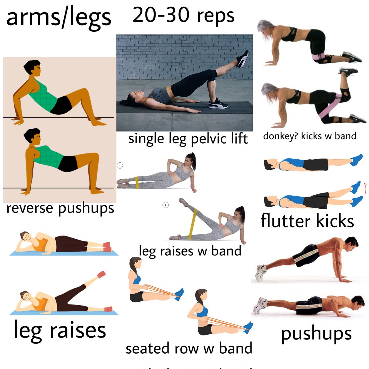 yeojspo's tweet photo. as requested, heres my workout routine! 
- i exercise 4 times a week, 30 min tue + thurs, 40-60 min sat + sun.
- i also try to walk 20 mins a day, if i miss one day i do 40 min the next day.
- these are just exercises i myself find enjoyable, try to do things u enjoy :) https://t.co/HjxkK8MBua