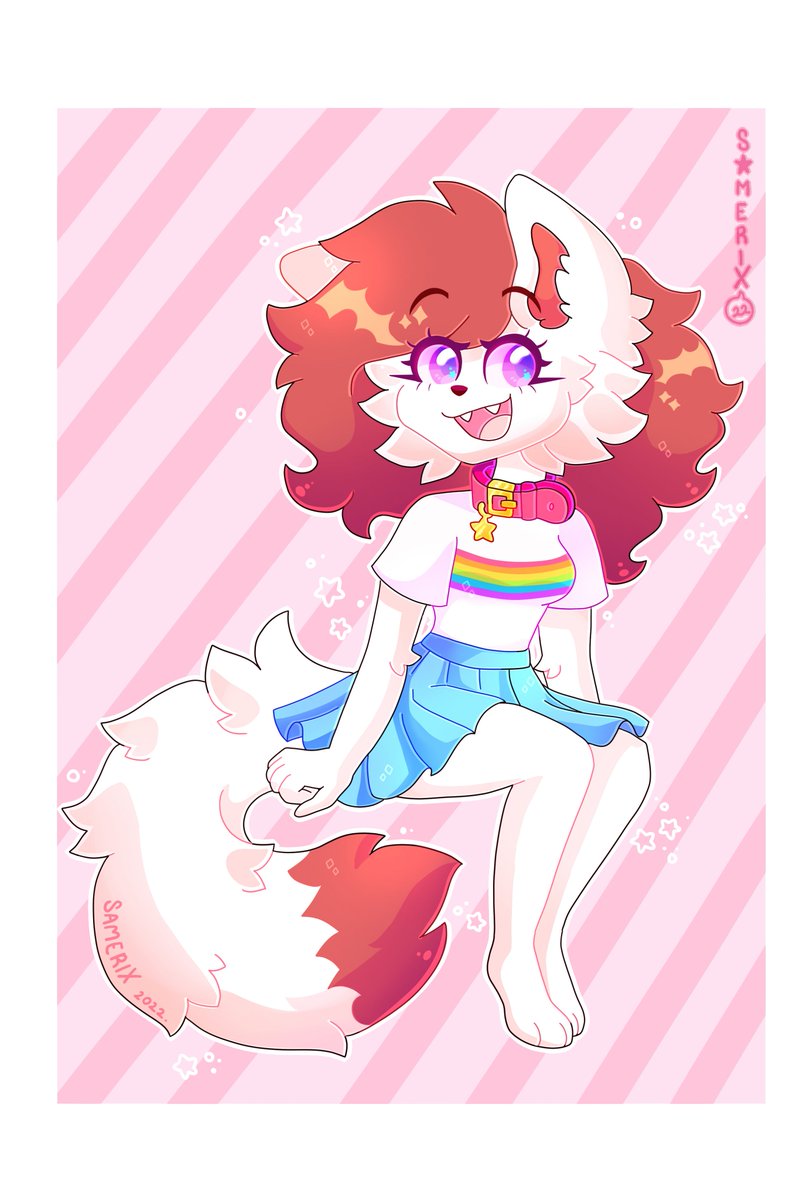 _SameriX_'s tweet image. First post? Yup, this is samantha my main oc she’s a Wolf 😊

Idk what to say, but Retweets,comments and likes are appreciated!! &amp;lt;3

tags (ignore)
#furry #furryart #digitalart #fursona