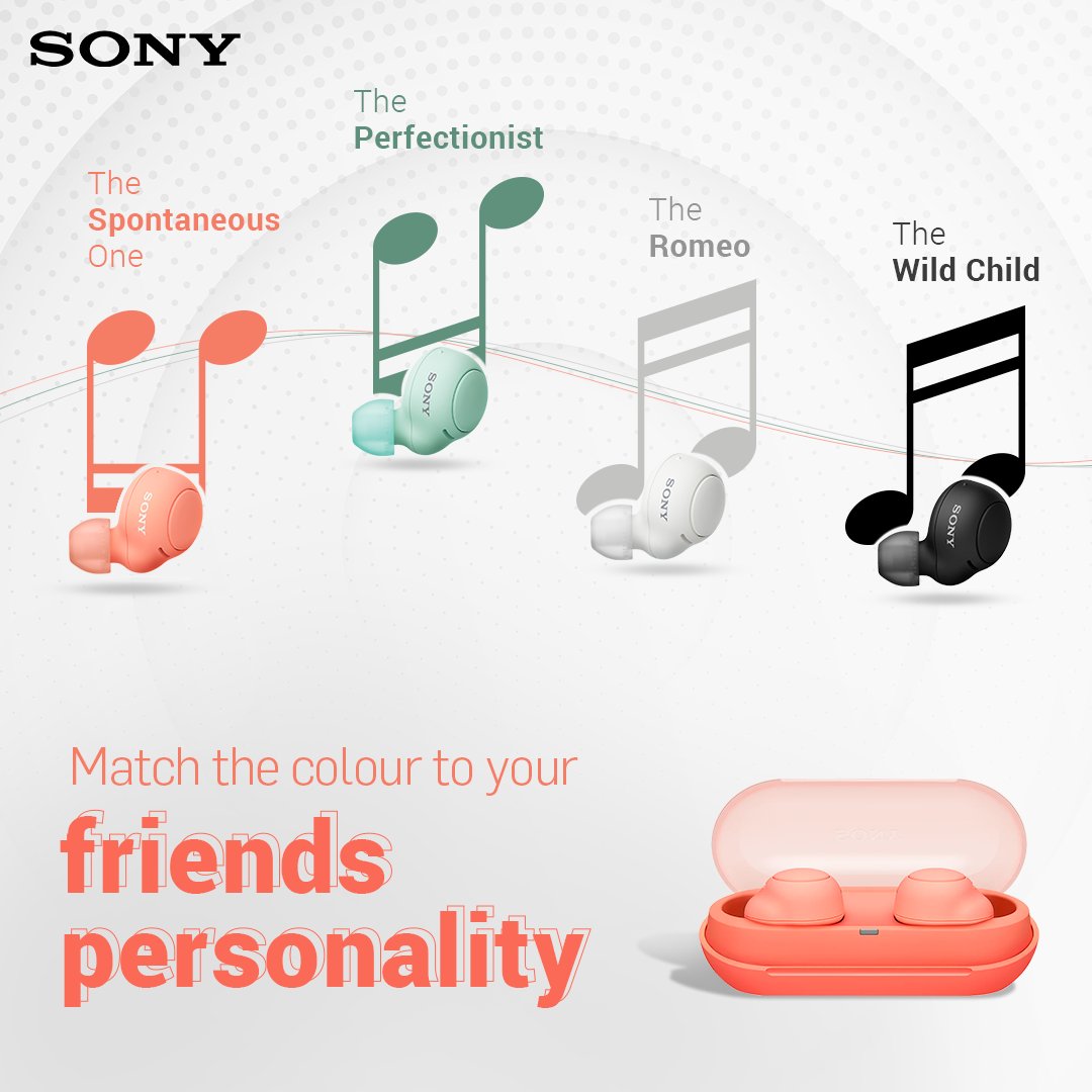 sony_india's tweet photo. #ContestAlert!
Have you taken part in #TWSForTrueFriends contest?
Tell us about your perfect group of friends who have different personalities & match them to WF-C500 #SonyEarbuds. Most interesting answers win WF-C500 earbuds for your entire gang!
T&C: https://t.co/l0BSl3sbyk https://t.co/xI9NOkpbw1