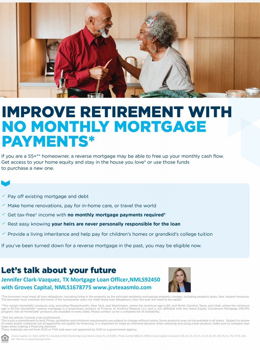 JCVCreates's tweet photo. Retire in comfort
#Jcvrealtor
#JcvTexasmlo
#retirement https://t.co/QTD5pFI84s