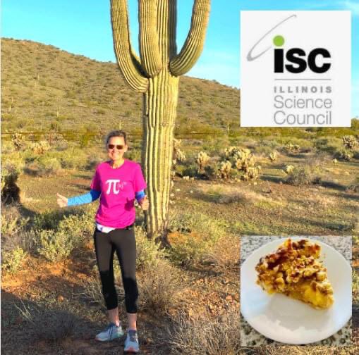 262Whisperer's tweet photo. Happy Pi Day!
✅ 3.14 mile hike
✅ Toffee Apple Pie
✅ Fun T-shirt from the @IllinoisScience
#funontherun #willrunforPi #willrunforPie https://t.co/tOHUdYSzrd