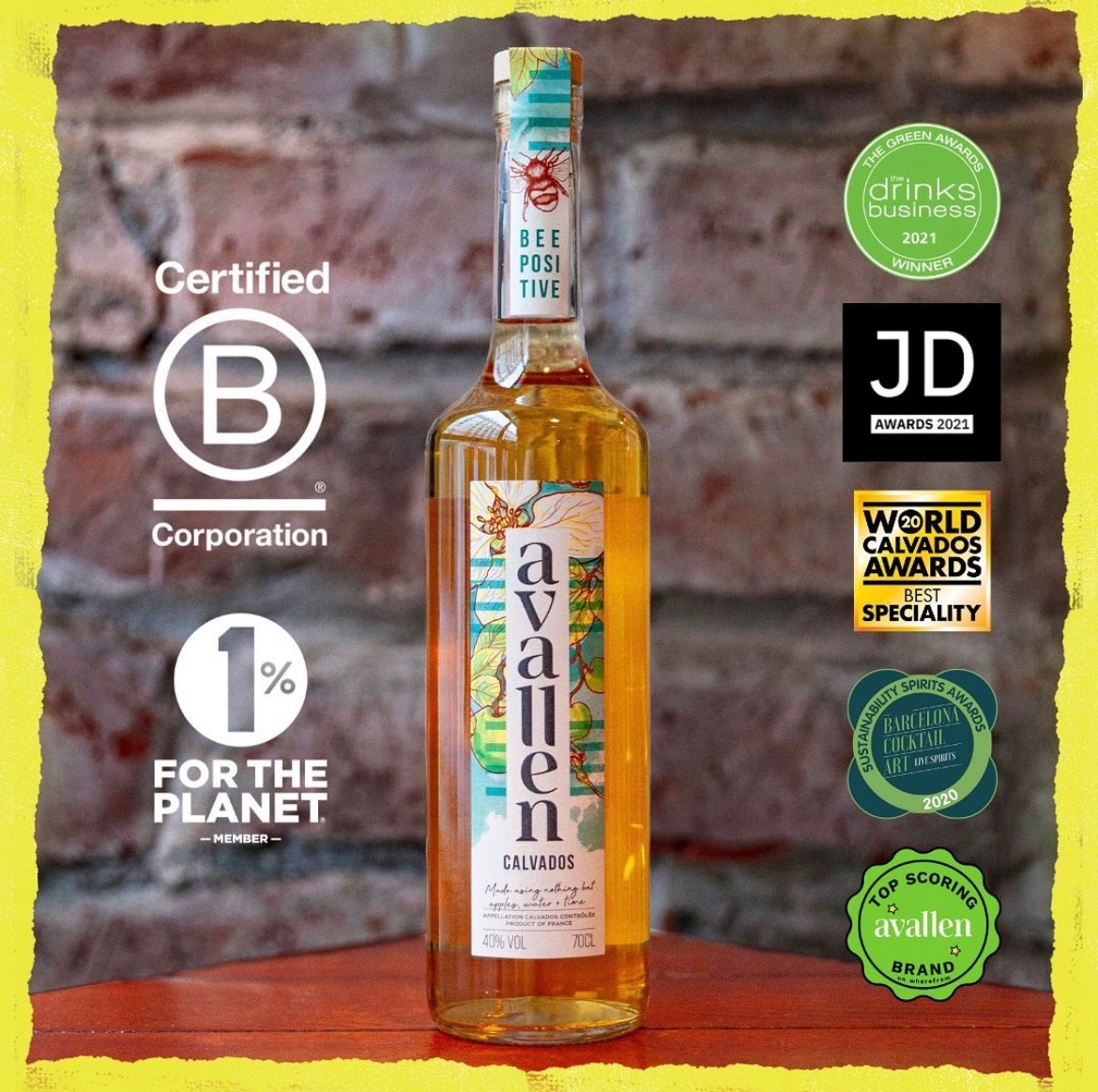 LassouDrinks's tweet photo. We keep celebrating #BCorpMonth and today is time for @avallenspirits one of our B-Corp brands and with so many other awards and recognitions! 🎖️🏅 

Shop online at https://t.co/izfV3IQZj8

#Lassou #Drinks #Avallen #Bees #Ecofriendly #DiscoverDifferent #ShopLocal https://t.co/E6E2BaezJA