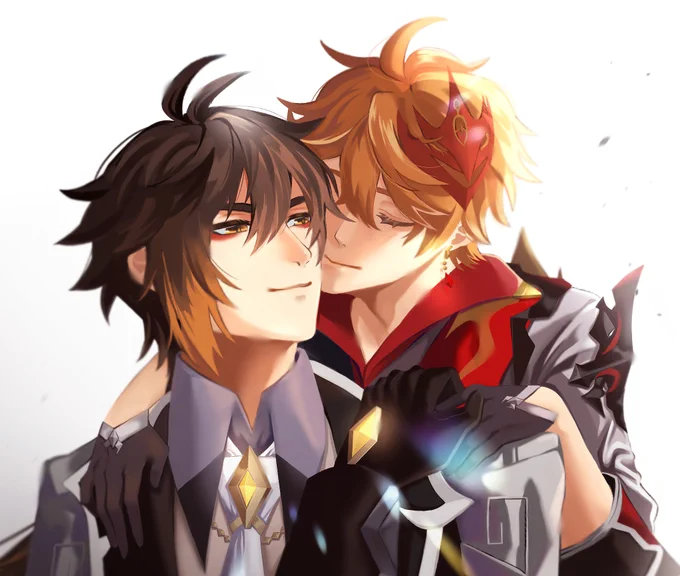 ปวดหลังปวดตัวแต่ก็อยากวาดดด สุขสันต์วันไวท์เดย์ค่า 🥺🎉
#ZhongChi #จงทาร์ต 🔶💧 