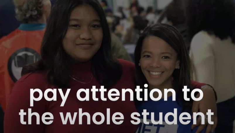 Seniros's tweet photo. Big picture learning pays attention to the whole student. Students are different motivated.  
@Carlos_Moreno06

@bigpiclearning
 focuses on students' strengths #TransformacióEducativa.  #AEAequitat #AprendrealEscolaqueAprèn. https://t.co/o8G4MjLLLf