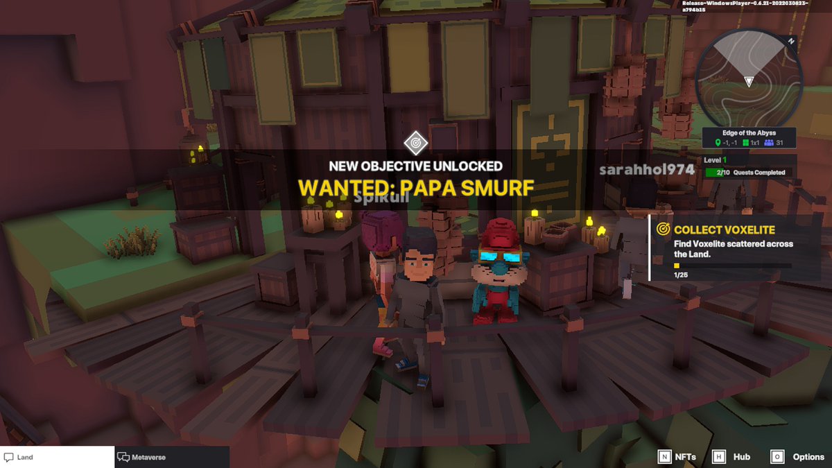 LESHIY285's tweet photo. @TheSandboxGame I just participated in the daily #SandboxAlphaS2Contest for a chance to earn up to 1,000 $SAND! Starting March 11 - Find Papa Smurf. Check out my screenshot below! 👇 #SandboxAlphaS2 https://t.co/tvCYdws0VO