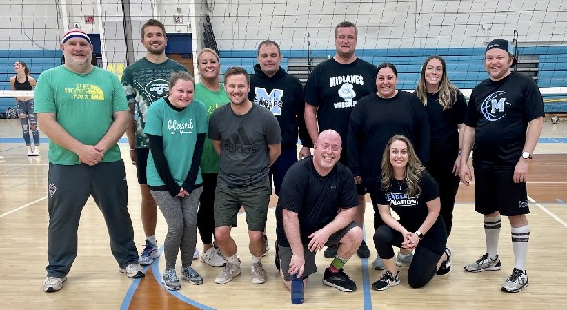 MidlakesSchools's tweet photo. We teamed up with @WFL_BOCES MEC to kick off our annual @UnitedWayROCFLX campaign by raising $550 by playing volleyball. 🏐 🏐 

Special thanks to the @CliftonSpringsY and @midlakes_pto for your support!!!

#WeAreMidlakes https://t.co/eRwFll0kKg