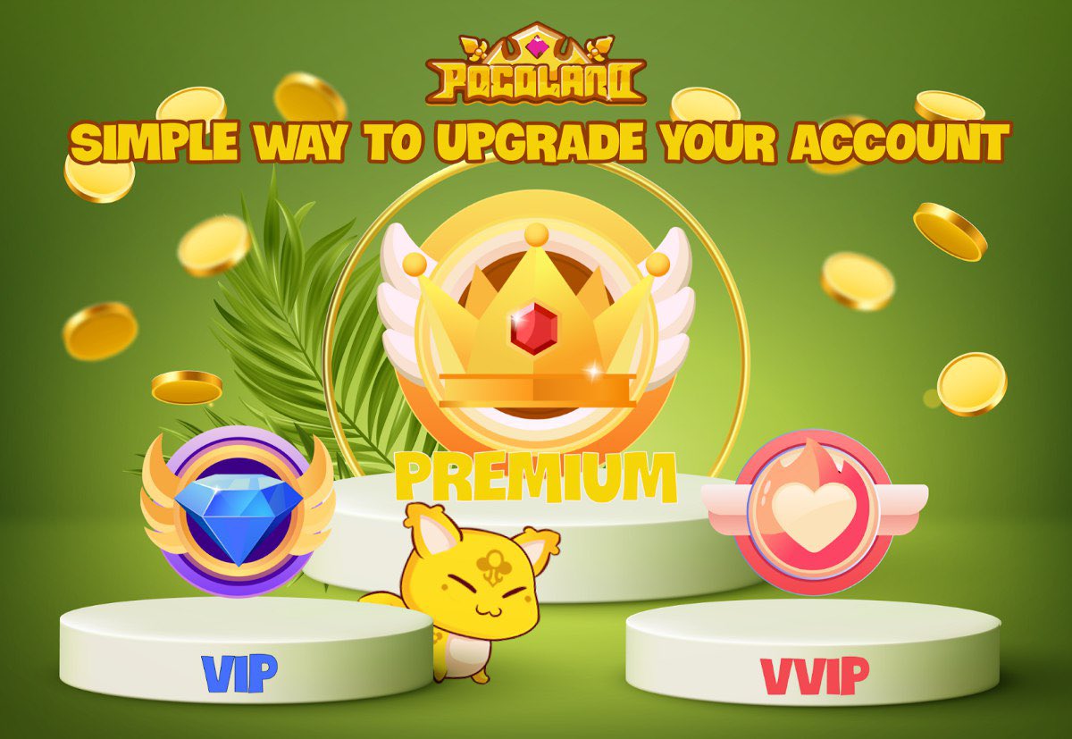 Cutemoon_2712's tweet photo. ⭐️ ACCOUNT UPGRADE AVAILABLE ⭐️

💌 Greetings, Poco citizens,

You are now able to upgrade your account to VIP, VVIP, or Premium to receive intriguing ingame benefits.

#Pocoland #POCO #NFTGame #PlayToEarn #GameFi https://t.co/wpucx6tk4y