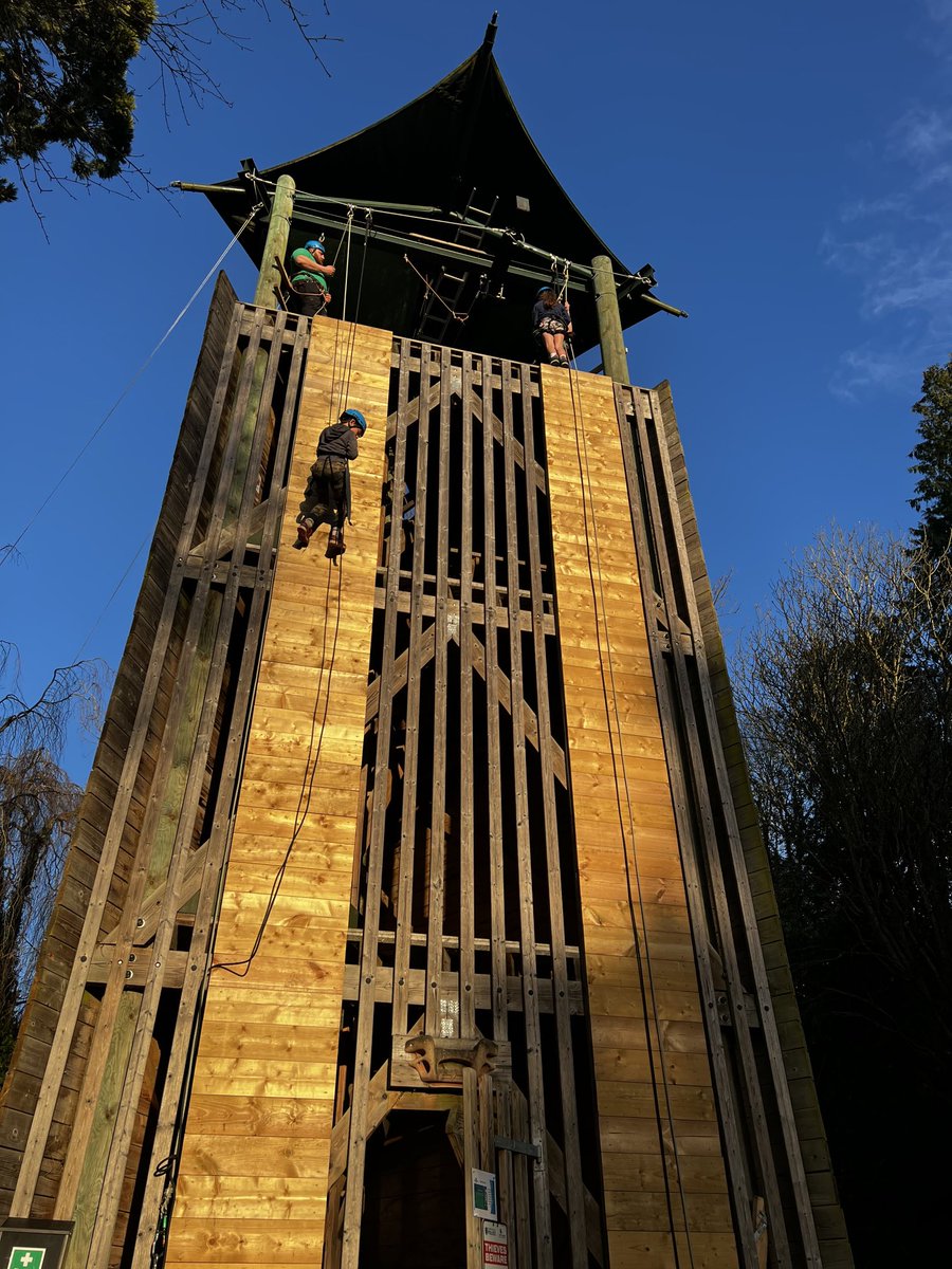 GriffinHouseSch's tweet photo. #GHSFormIV abseiling on their residential experience. All children came down successfully. Excellent work guys. #GriffinhouseSchool https://t.co/UETENi48Ss
