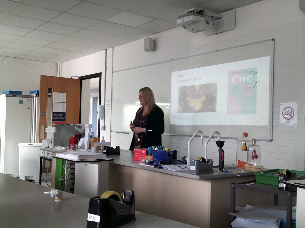 STAHSEnglish's tweet photo. As part of our Big Book Bonanza, Year 7 were learning all about the science behind conjoined twins. A great example of how literature can open up exciting conversations! https://t.co/kIwf2LCvKu