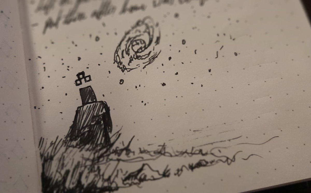 ShepardsSol's tweet photo. "Home. A word once held like cold hands to a candle flame, its touch now singed by the bitter longing of a memory.." #Project99 #NFTCommunity #NFTartist https://t.co/7kHUfZ6hKO