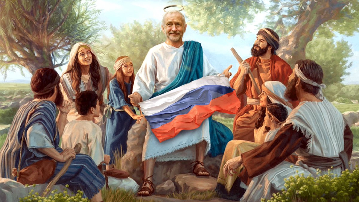AndJeremySaid's tweet photo. And Jeremy Said

"BEHOLD, DISCIPLES!
MY SOLIDARITY WITH UKRAINE, AND MY OFT-MALIGNED LOYALTY TO BRITAIN, MANIFESTED ITSELF IN THIS SPECIAL EDITION BANNER OF LOVE, INSPIRED BY THE HORIZONTAL STRIPES OF THE UKRAINE FLAG, AND THE RED, WHITE AND BLUE OF THE BRITISH FLAG." https://t.co/fvcn7m86U0