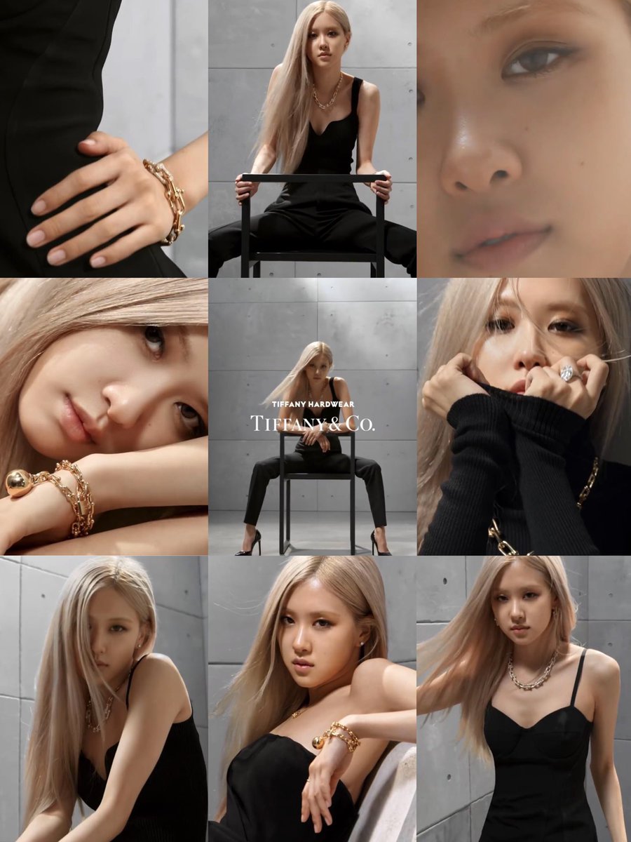 ประกายออร่าเปล่งปลั่งดุจนางฟ้านางสวรรค์
TIFFANY AMBASSADOR ROSÉ
 #ROSÉforTiffanyHardWear
