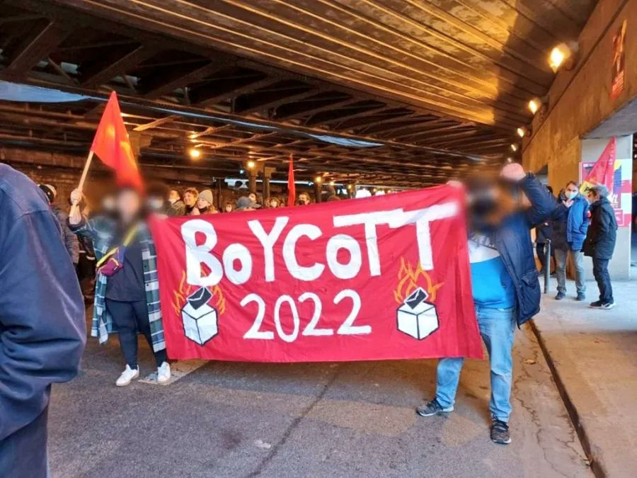 jornaland's tweet photo. França: Campanha pelo boicote eleitoral!
Leia em: https://t.co/3bBDedGqne
#ANDinternacional #França #BoicoteEleitoral https://t.co/17G7T1Ib5d