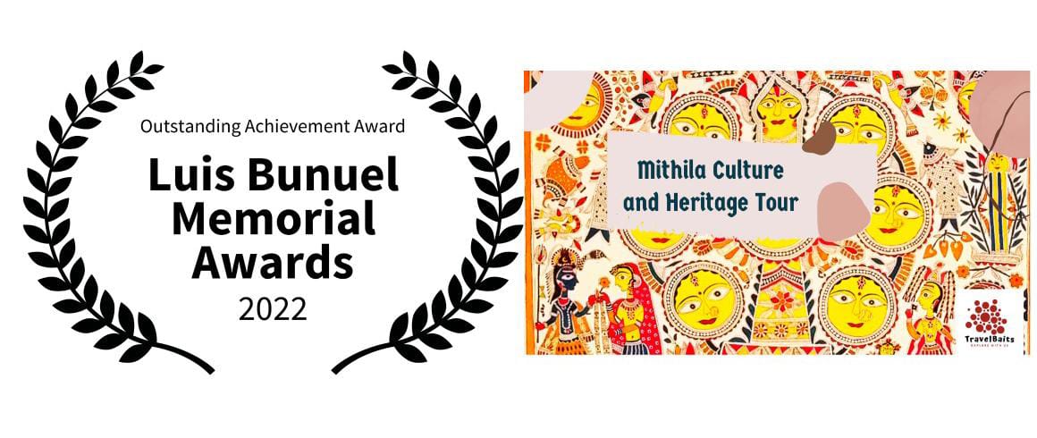 TravelBaits's tweet photo. Our film "Mithila Culture and Heritage Tour" got selected for the 36th monthly season of the Luis Bunuel Memorial Award organized by #LIAFF ! Thanks @l_arthouse for the recognition! #mithila #DekhoApnaDesh @incredibleindia https://t.co/6r59rpXGOK