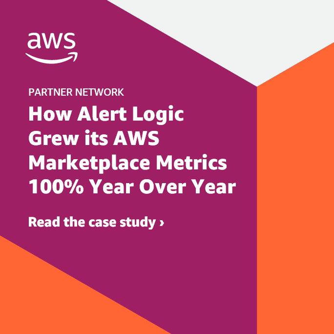 AWS_Partners's tweet photo. Learn how @AlertLogic leveraged the #AWS Partner Network to grow its @AWSmarketplace metrics 100% year over year: https://t.co/zKTIBAAdz1 🏆 https://t.co/nGsQsngy26