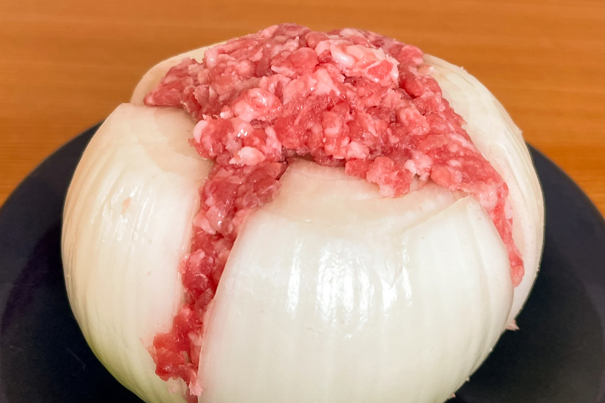 玉ねぎ好きに是非！「チーズとろける丸ごと肉玉ねぎ」