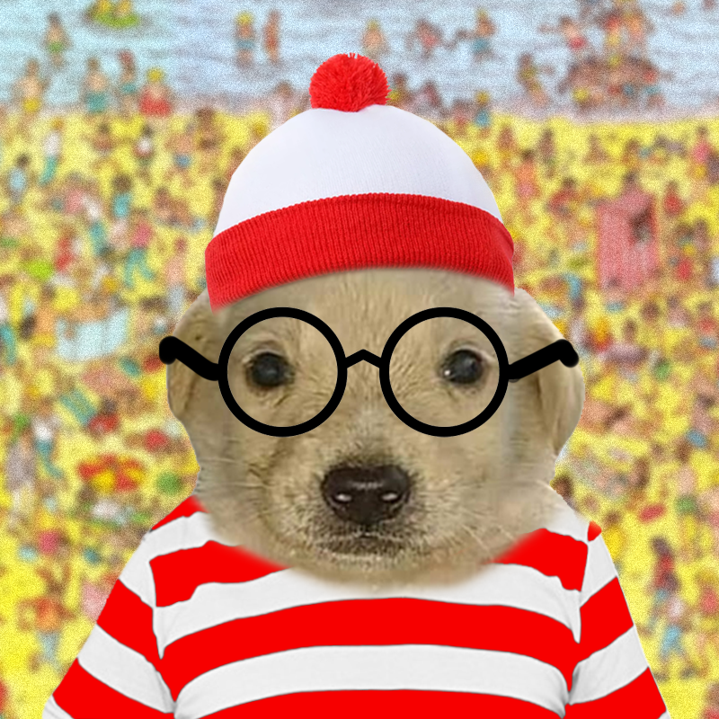 Where's Waldoggo? THERE IT IS! 
Aren't the doggos cute af? 

#NFTs #NFT #NFTCommunity #NFTGiveaway #NFTCollection #NFTProject #NFTdrop