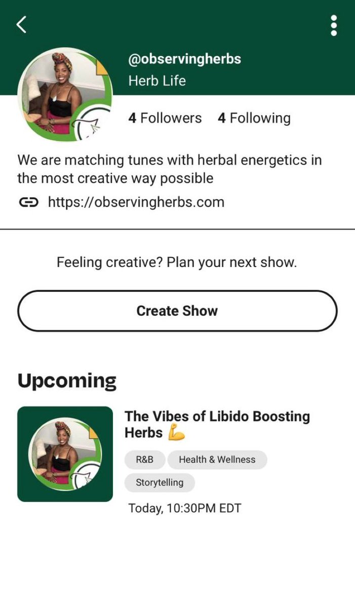 We'll Be @OnAmp_  #Live 10:30 EST talking about #Libido Boosting #Herbs, matching their energetics with the perfect mood setting #music. This should be both educational and entertaining ;) TUNE IN !!