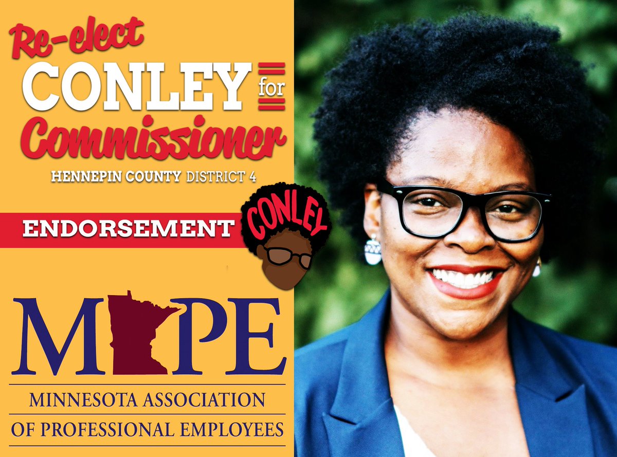 voteconley's tweet photo. Excited to announce that #TeamConley is officially Labor Endorsed! I've dedicated almost 10 years of my career working in Human Services at the state as a dues-paying member of @MAPEmn! We need to uplift the hard workers carrying out policy everyday on the ground (1/3) https://t.co/jMhXbV06RL