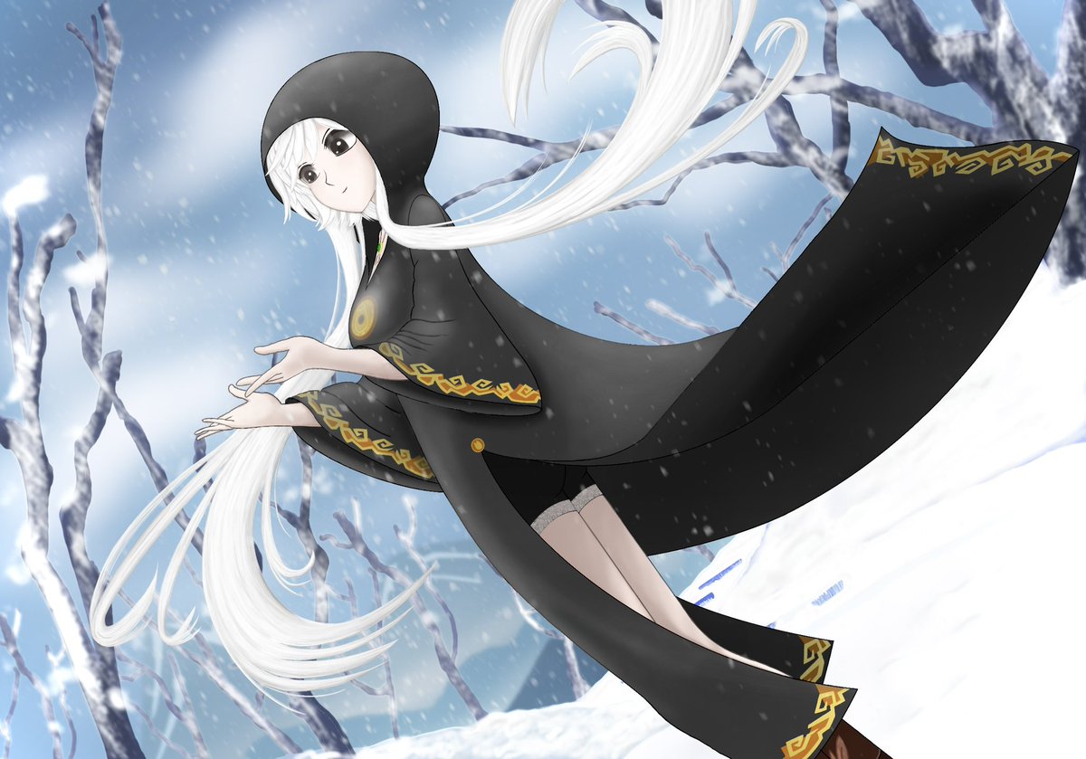 DTattz's tweet photo. Does it snow in Chumbi valley? ☃️❄️⛄️

#chumbivalley #fanart #nftgame https://t.co/FM0hW4ZE4B