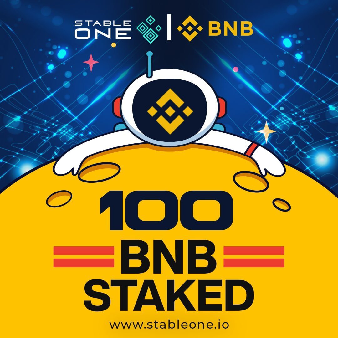 StableOneMatic's tweet image. Over 100 BNB STAKED!

🔥🔥 

#BNB 
#ROI
#MOON