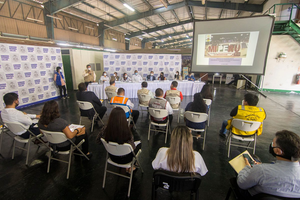 ¡Seguimos trabajando a favor de la comunidad! 
La <a href="/muni_miperu/">Municipalidad Distrital de Mi Perú</a> sostuvo una mesa de trabajo con los funcionarios del <a href="/RegionCallaoPe/">Gobierno Regional del Callao</a>  Regional del Callao, a fin de coordinar y evaluar el avance de los proyectos de inversión en beneficio de la población de #MiPerú.