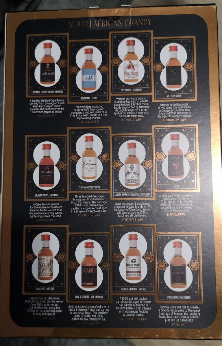 man_whisky's tweet photo. Being eyeing this for a while. Then walked into a PnP and there were a couple in the bargain bin marked gone fro R399 to R120.  Grabbed a few 😁 To start with Boereraad from Devrydistillery. @BrandyRocksSA @christellerj #brandyweek https://t.co/YBxFMcs2eo
