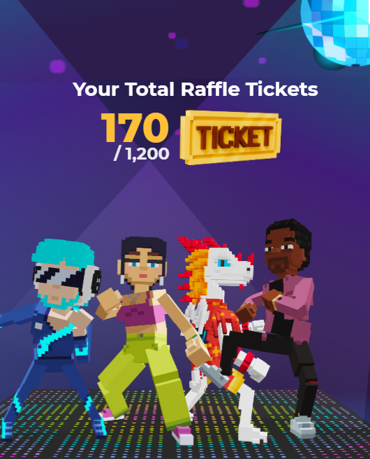 GareysarN's tweet photo. @TheSandboxGame I just participated in the daily #SandboxAlphaS2Contest for a chance to earn up to 1,000 $SAND! Starting March 14 -  Show your Raffle Tickets. Check out my screenshot below! 👇 #SandboxAlphaS2 https://t.co/hFAneAf38p