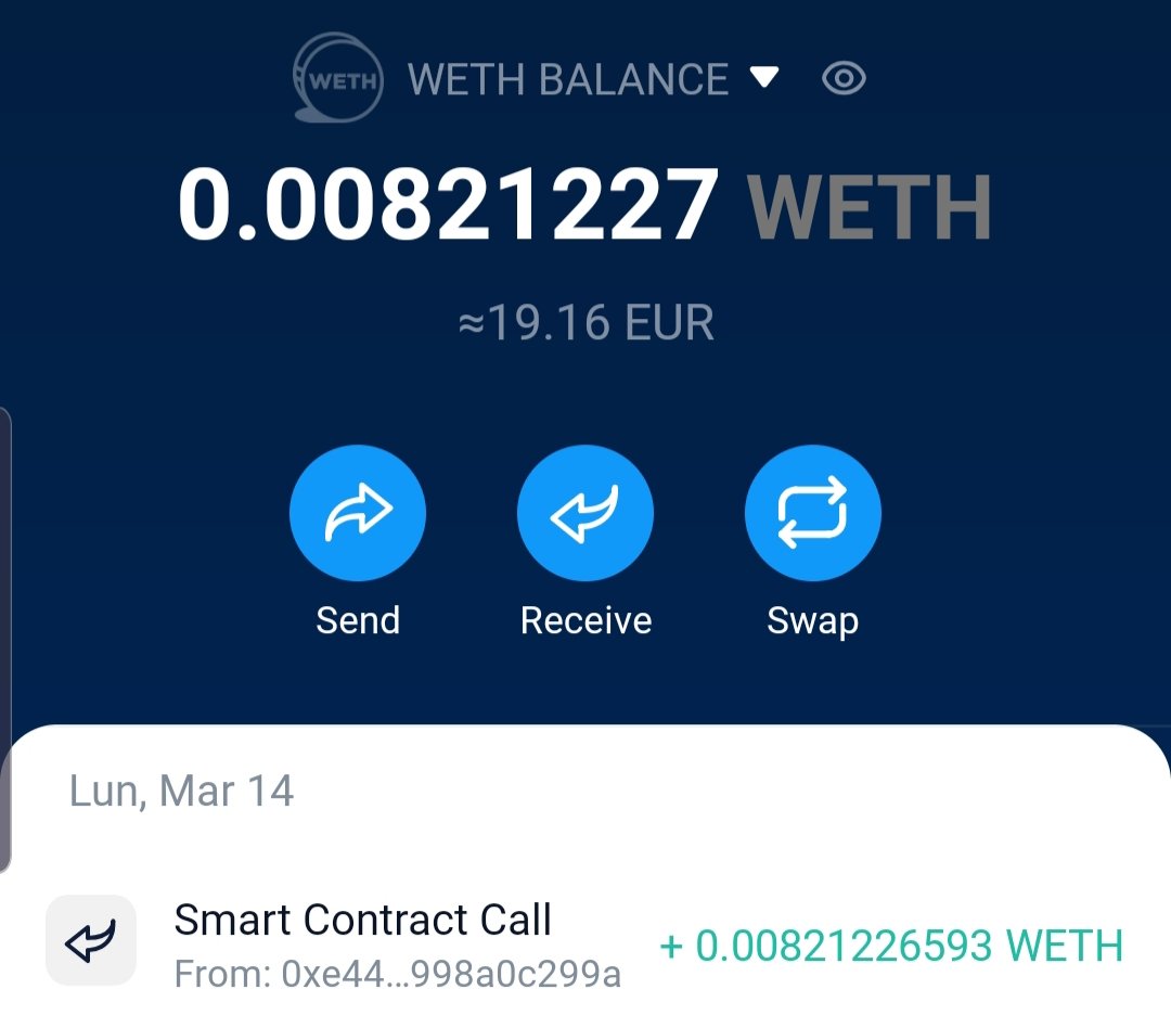 cryptonyte23's tweet photo. CROTH OUT NOW! Below 500%! 20% Weth rewards and dev seems safe, Wilson said it! 🚀📈

Join tg:https://t.co/kdTU2HtEnV

#crofam #weth #defi #CronosChain https://t.co/1Q81HRJASb