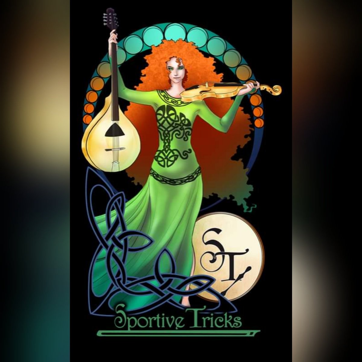 SportiveTricks's tweet photo. COMING SOON! New Sportive Tricks t-shirts with artwork by our own beloved former Trick, Aya Columbia! 

SOON.

#sportivetricks #new #tshirt #celticart #musicart #celticfolk #bandtshirt #Soon https://t.co/LVMZ71EI6D