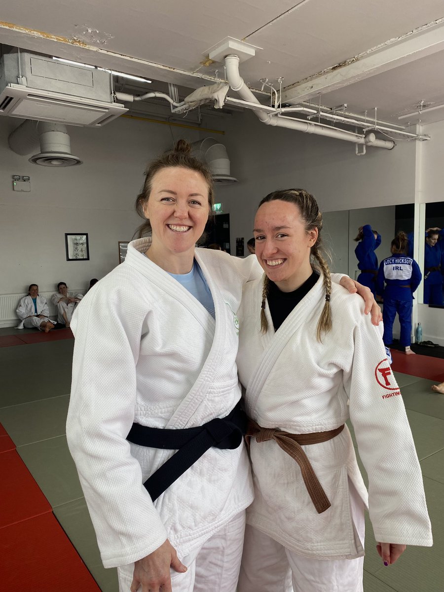 RobinLowry6's tweet photo. Great training session with Megan the weekend🥋☘️🇮🇪 #irishjudo #womeninsport #changethenumbers https://t.co/nILh9PEH14