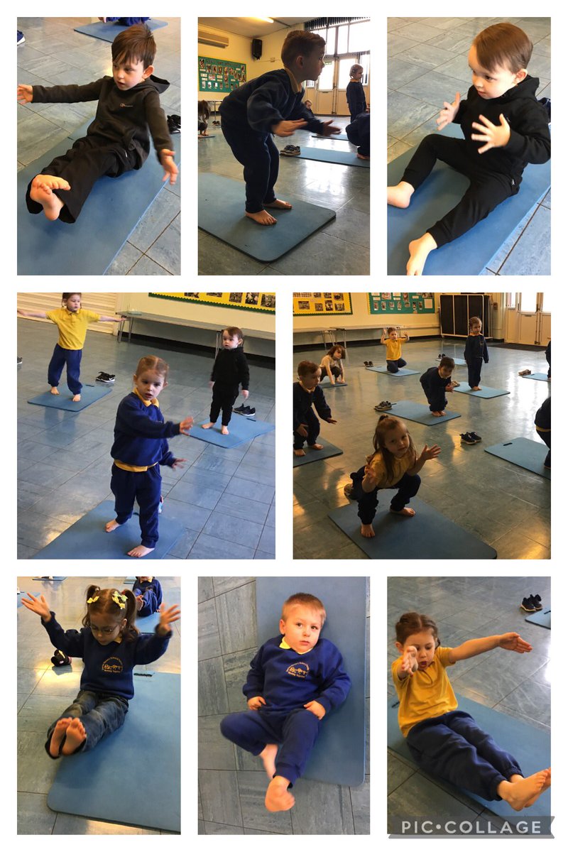 EvertonNursery's tweet photo. Spencer class used their whole bodies to imitate travelling on the ‘Nice Bus’ during their yoga session #yogaforkids #physicaldevelopment #imaginationandcreativity #eyfs #spencerclass2022 https://t.co/LMsbJOT06F