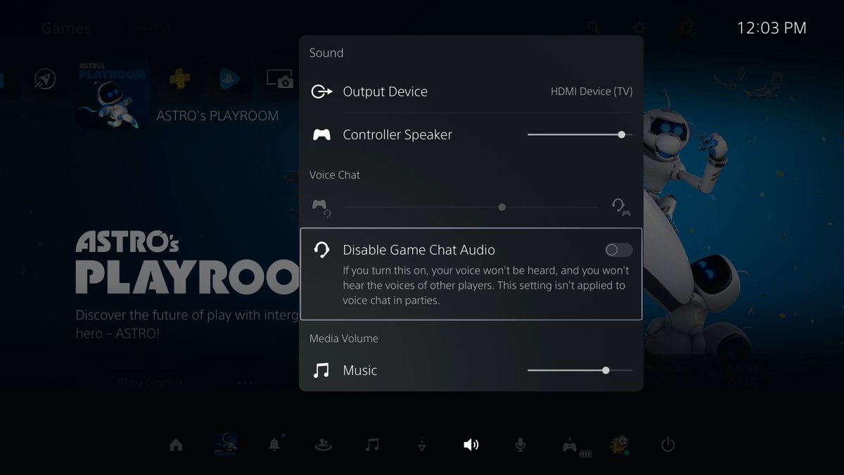 PS_Support_US's tweet photo. Find out how to customise or disable your PS5 console game chat settings: https://t.co/1o09iCE1qQ https://t.co/bfkXsYMPFE