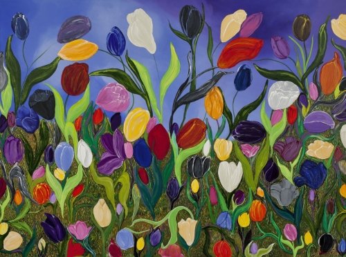 Artspan_com's tweet photo. 'A Tulip Is' by Artspan artist Carmen Cartiness Johnson.
Prints available: https://t.co/j5ul5gK3ls
#womensart #art #painting https://t.co/wvnjF5gCkY