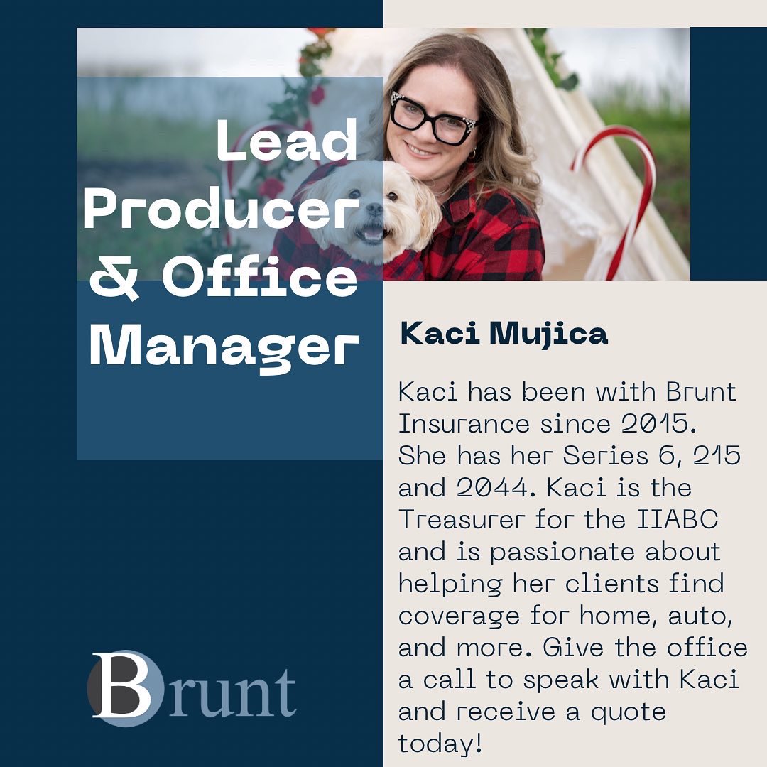 bruntinsurance's tweet photo. Give Kaci a call for a quote today at 954-589-2204 #bruntinsurance #bigcoverage https://t.co/ldhfN4yFpf