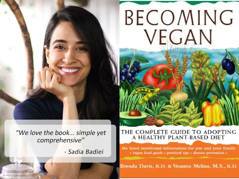 vuibo2's tweet photo. “We love the book... simple yet comprehensive” Sadia Badiei on Becoming Vegan by @BrendaCDavis and @VesantoMelina 📚 Check out more Sadia Badiei recommendations ➡️ https://t.co/qlVQSLutbU

#bookrecommendations #booklover #bookreview #booklove #bookshelf #SadiaBadiei #Vegan https://t.co/e7gQ7rgOgx