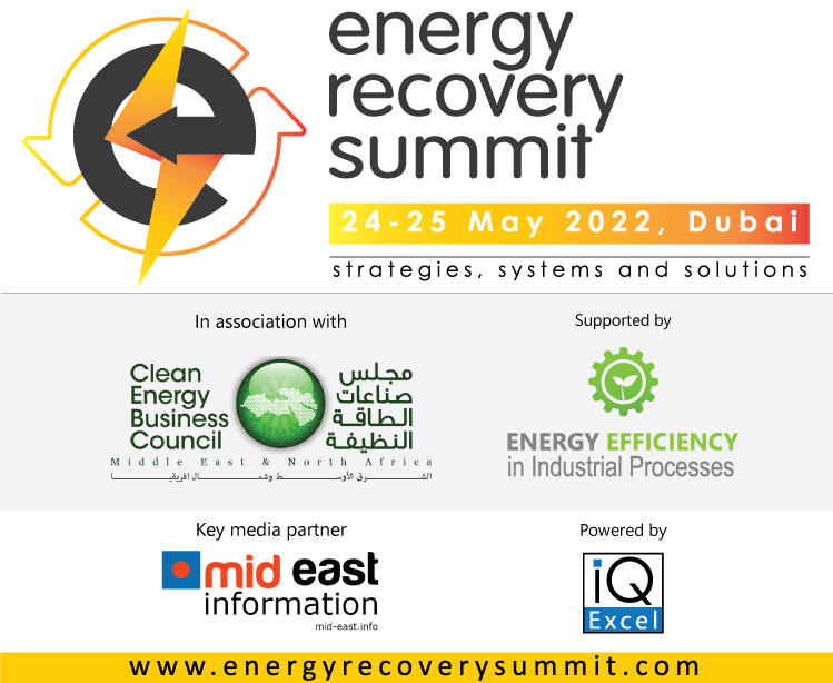 iqexcel's tweet image. Do you have a proven #energyrecovery system or product to showcase?

Come demonstrate your solutions at energyrecoverysummit.com
Dubai, UAE
24-25 May 2022
#wastetoenergy #sustainability #energyefficiency #ERV #energytransition #heatrecovery #wasteheat
#circulareconomy