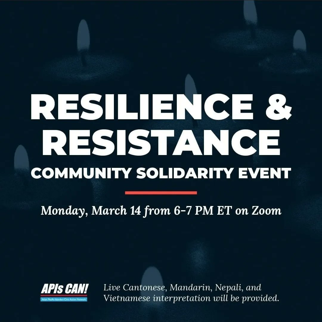 AsianNahs's tweet photo. https://t.co/yOBaNvkFWo 
Use the link above to sign up and show up at 6pm

Let's join together to collectively heal
Repost from @MayorWu https://t.co/MGdzdR1NaT