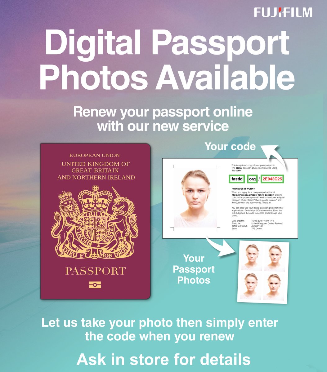 With travel restrictions about to be removed NOW is the time to renew your passport. Pop into Lords for a digital photo code. It's ready in minutes, uploaded and checked before you leave the shop.
Pop in soon, no appointment necessary. #Brighouse #passport
lordsphotography.co.uk/passport-photo…